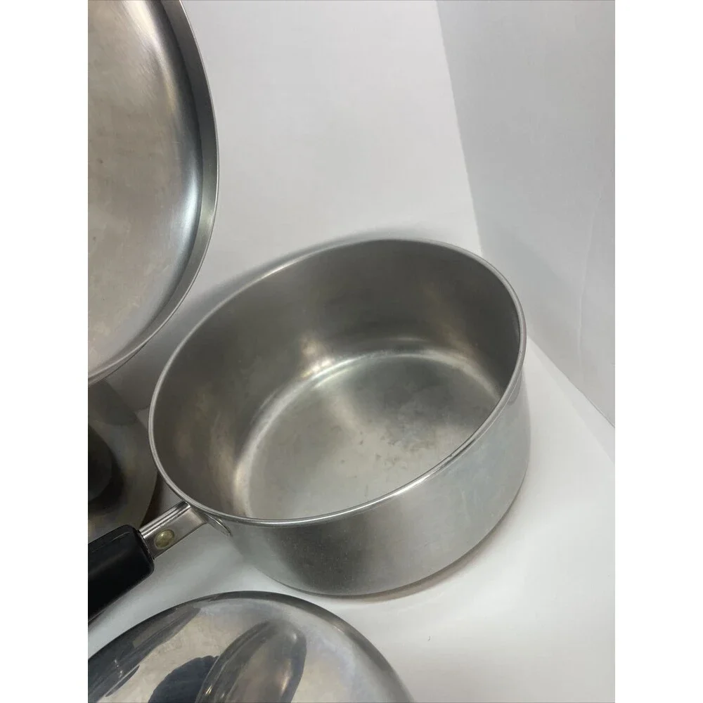 Revere Ware 1801 (4 Piece Set) Copper Bottom Cookware